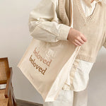 Emerald Sand Cotton Womens Tote