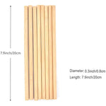 Azure Mist Reusable Bamboo Straws