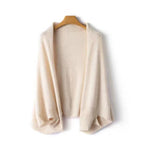 Misty Sky Solid Fashion Cashmere Womens Scarf