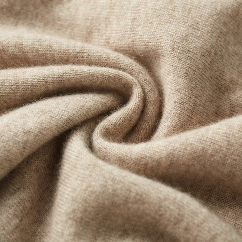 River Mist Blue Minimalist Cashmere Mens Hoodie and Pants Set