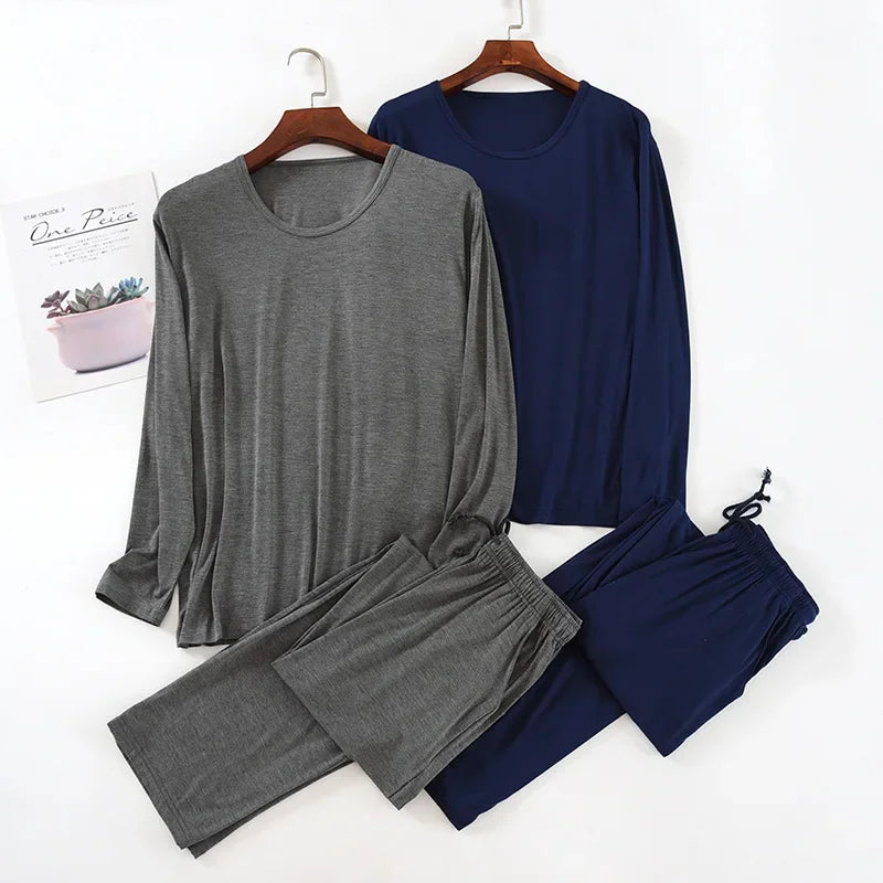 Celestial Moss Green Mens Lounge Pajamas