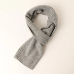 Red Berries Knit 100% Cashmere Womens Scarf