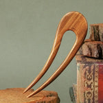 Ebony Mahogany Wooden Styling Accessory Hair Stick