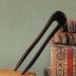 Ebony Mahogany Wooden Styling Accessory Hair Stick