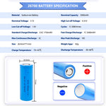 Reable Power 3V 3500mAh Sodium-Ion Batteries
