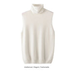 Sunset Heather Wool Womens Turtleneck