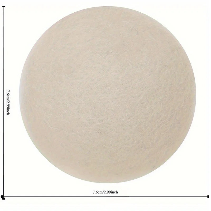 Silver Forest Solid Laundry Dryer Balls Organic Cotton Unisex