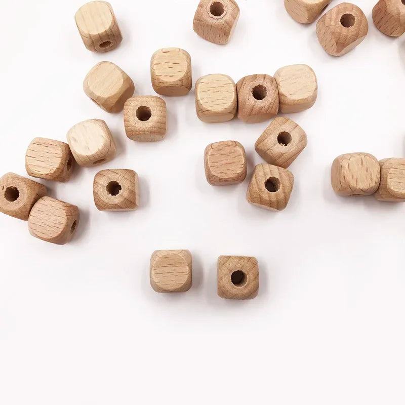 Maple Wood Jewelry Findings Beads