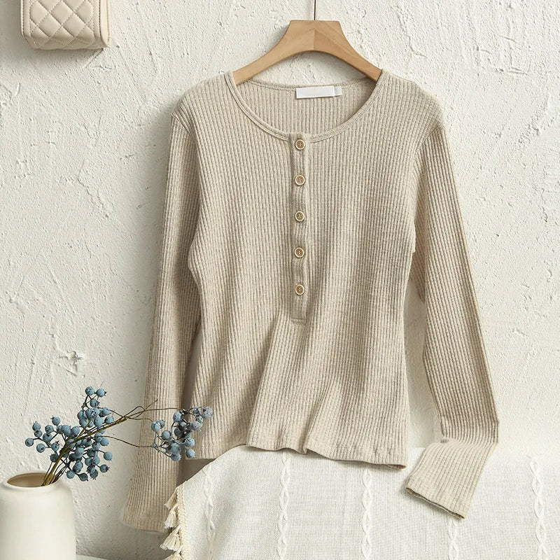 Forest Green Solid Streetwear 92 Cotton 8 Spandex Womens Pullover