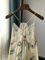 Sunset Blossom Viscose Womens Dress