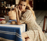 Floral SandCottonWomensDress