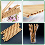 Azure Mist Reusable Bamboo Straws