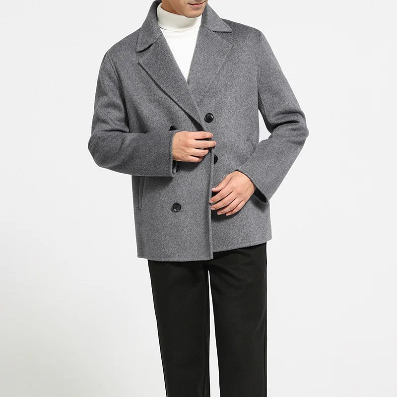 Golden Dawn 100% Wool Mens Smart Casual Coat