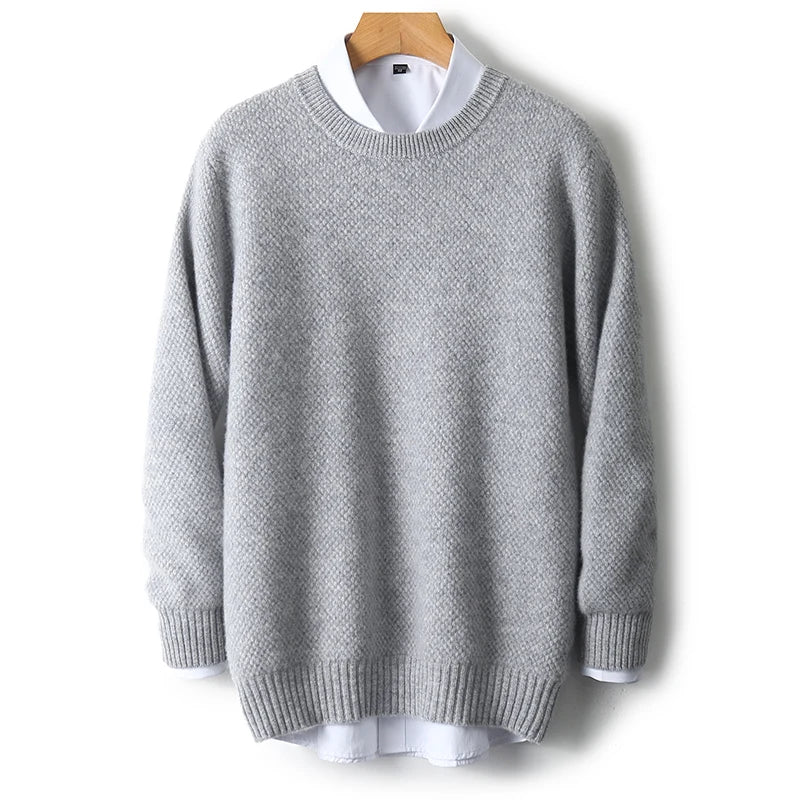 Dusk Pine Flax Men Sweater