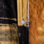 Luminous Jade Stripes Casual Cotton Men Shirt