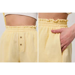 Ivory Dusk Desert Sand Womens Casual Cotton Set