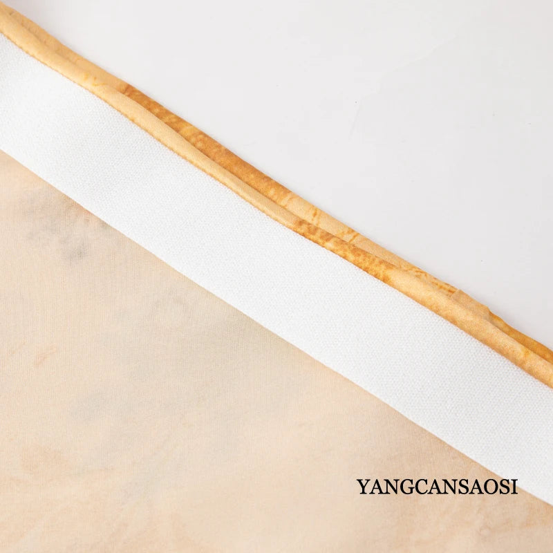 Sunlit Meadow 100% Silk Womens Casual Skirt