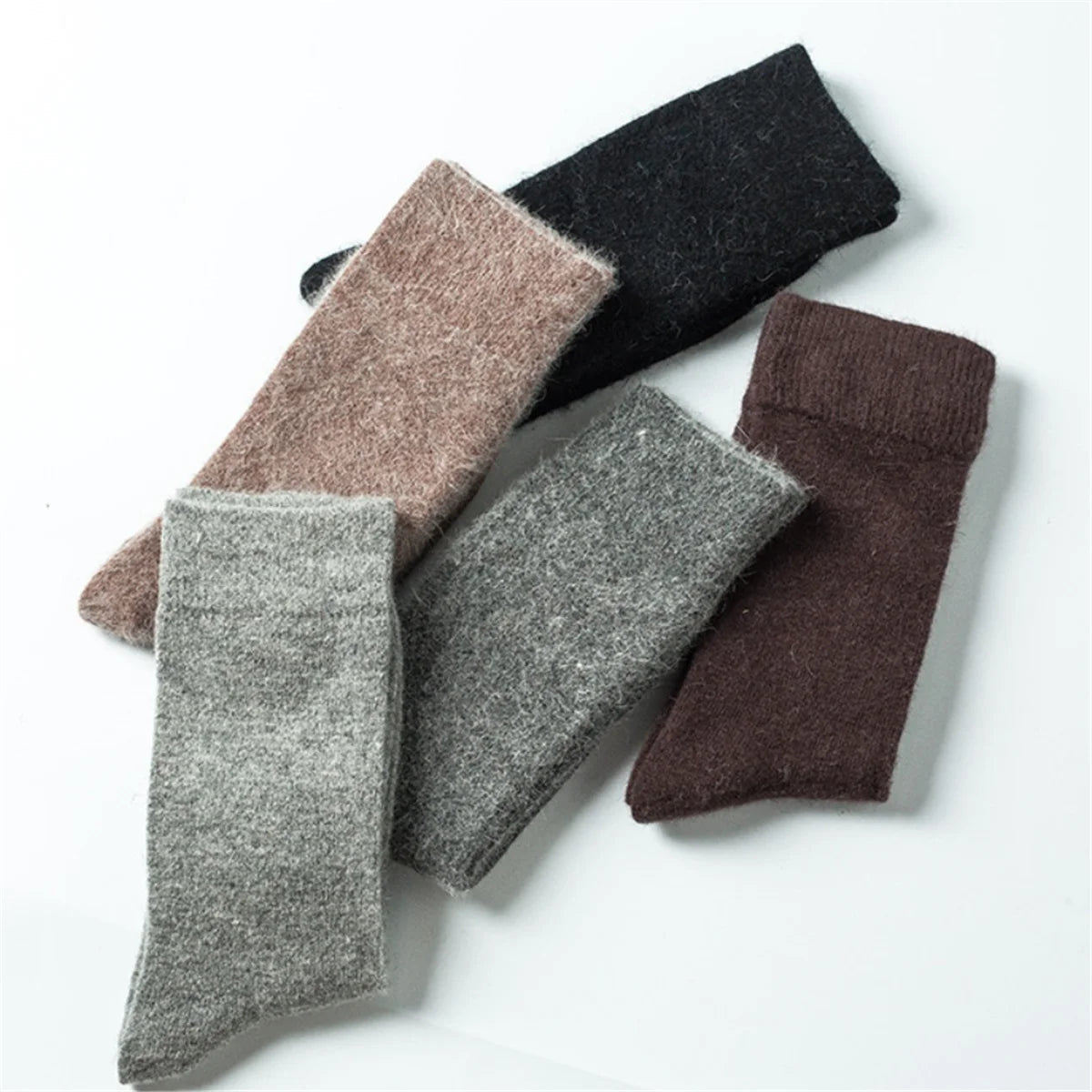 Sage Mint Wool Cashmere Mens Socks | Hypoallergenic - Allergy Friendly - Naturally Free