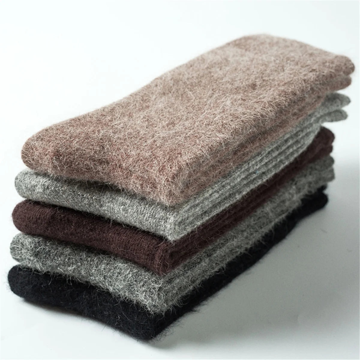 Sage Mint Wool Cashmere Mens Socks | Hypoallergenic - Allergy Friendly - Naturally Free