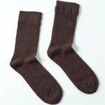 Sage Mint Wool Cashmere Mens Socks | Hypoallergenic - Allergy Friendly - Naturally Free