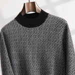 Velvet Maple Stripes Mens Sweater