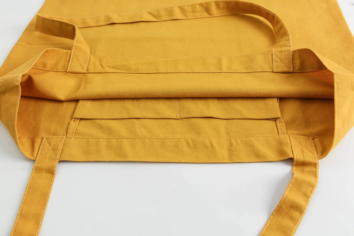 Meadow Sand Womens Cotton Linen Tote Bags