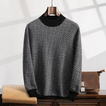 Velvet Maple Stripes Mens Sweater