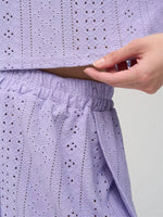 Ivory Sands 2Pcs Cotton Womens Shorts Set