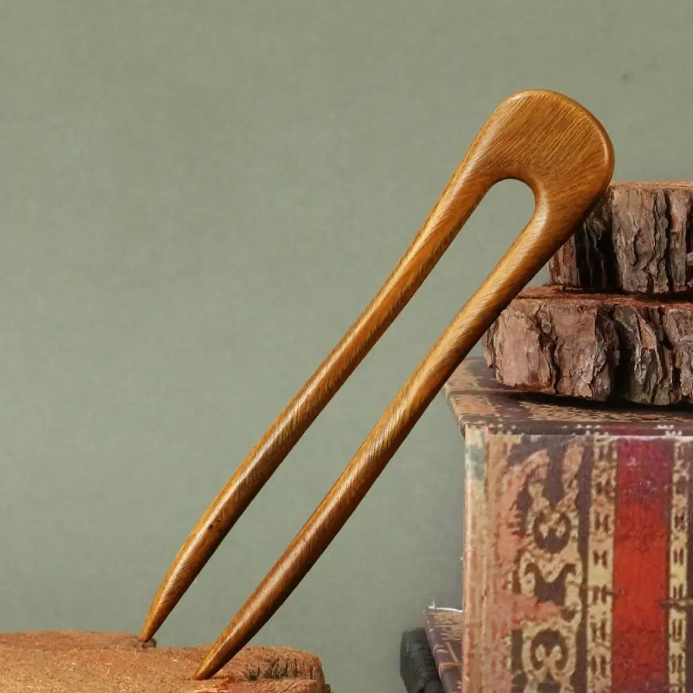 Ebony Mahogany Wooden Styling Accessory Hair Stick