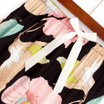 Sunset BlossomViscose Womens Pajama Pants