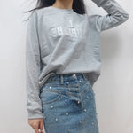 Sunset CoralCotton Womens Sweatshirt