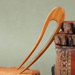 Ebony Mahogany Wooden Styling Accessory Hair Stick
