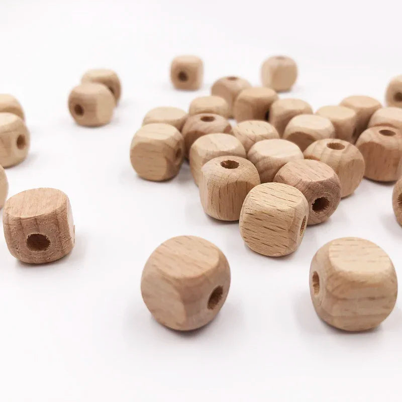 Maple Wood Jewelry Findings Beads