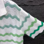 River Rapids 2Pcs Stripes Mens Sweater Set