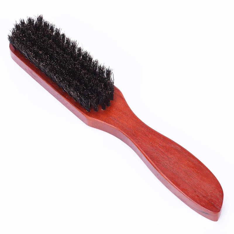 Azure Forest Tranquil Wooden Mens Beard Brush