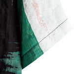 Luminous Jade Stripes Casual Cotton Men Shirt