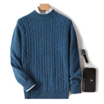 Forest Mist Thicker Mens Sweater Wool