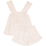 Spring Bloom Ruffles 100% Cotton Womens Top