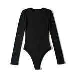 White Peaches Long Sleeve Cotton Bodysuit | Hypoallergenic - Allergy Friendly - Naturally Free