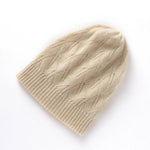 Winter Berries Knit Cashmere Womens Hat | Hypoallergenic - Allergy Friendly - Naturally Free