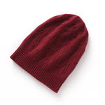 Winter Berries Knit Cashmere Womens Hat | Hypoallergenic - Allergy Friendly - Naturally Free