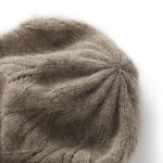 Winter Berries Knit Cashmere Womens Hat | Hypoallergenic - Allergy Friendly - Naturally Free