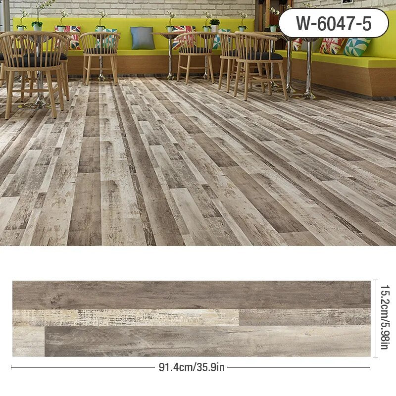 Woodland Faux Waterproof Foam Self Adhesive Floor Stickers | Hypoallergenic - Allergy Friendly - Naturally Free