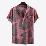 Emerald Breeze Print Casual Shirts Cotton Mens Shirts