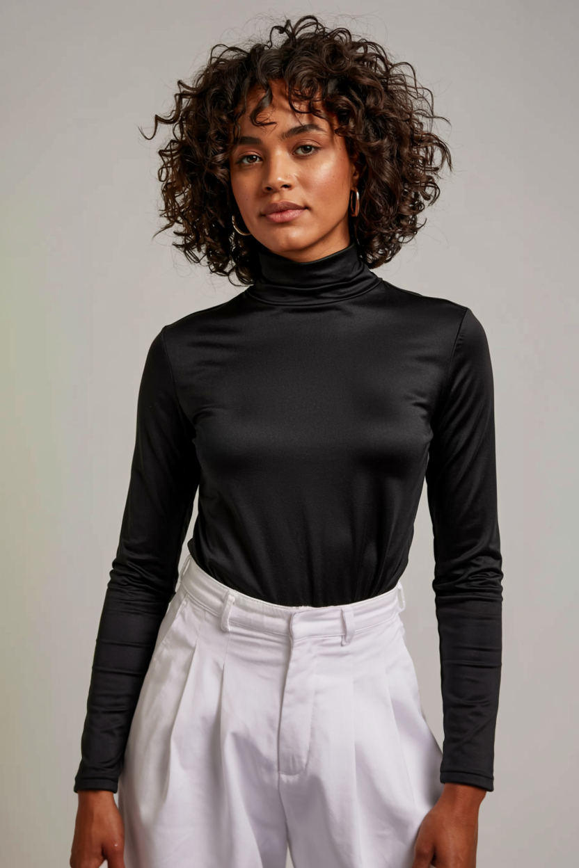 Maple Grove Thermal Pull Over Silk Viscose Womens Shirt