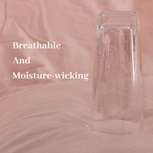 Pure Serenity Solid Organic Cotton Duvet Cover & Pillowcase Set